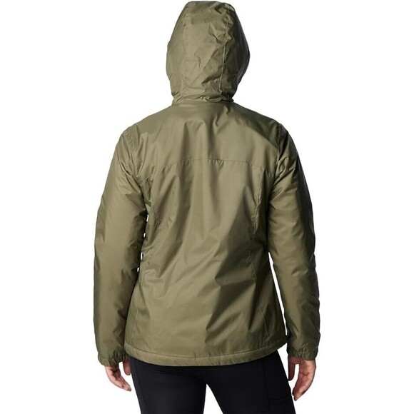 Columbia Women's Switchback Sherpa-Lined Jacket, Stone Green, S - Picture 5 of 5